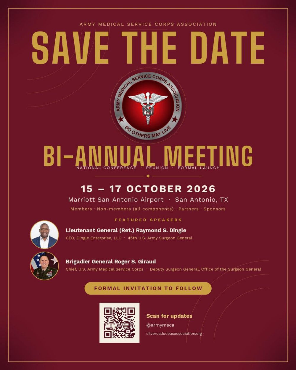 Save the Date - Bi-Annual Meeting